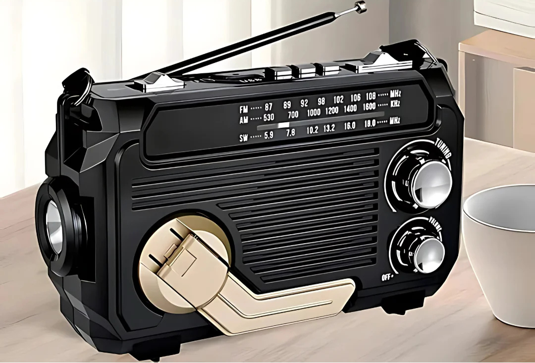 SafeWave | Noodradio met Powerbank – Altijd Verbonden & Veilig