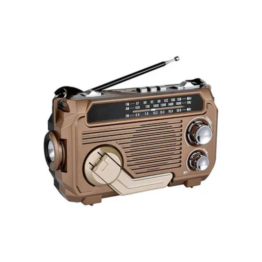 SafeWave | Noodradio met Powerbank – Altijd Verbonden & Veilig