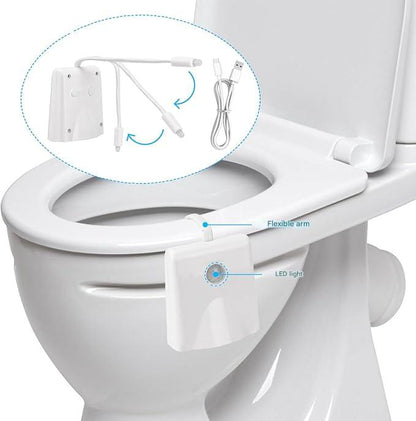 NedLed™ ToiletLight: Beweging Sensor Toilet Nacht Licht