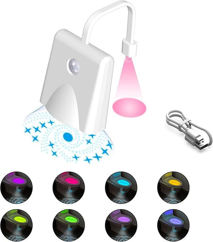 NedLed™ ToiletLight: Beweging Sensor Toilet Nacht Licht