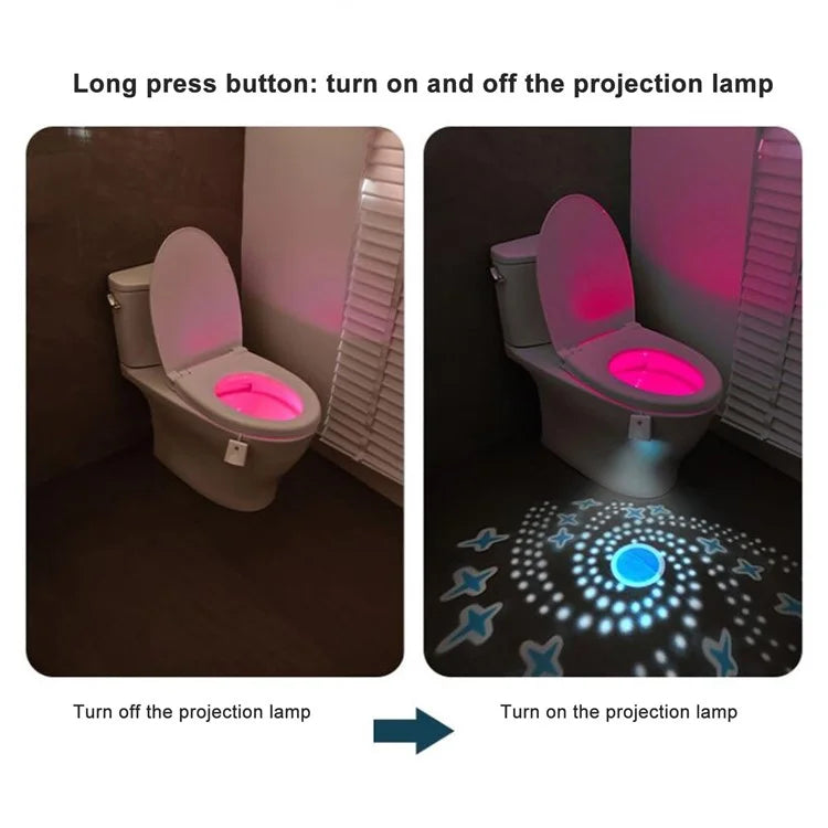 NedLed™ ToiletLight: Beweging Sensor Toilet Nacht Licht