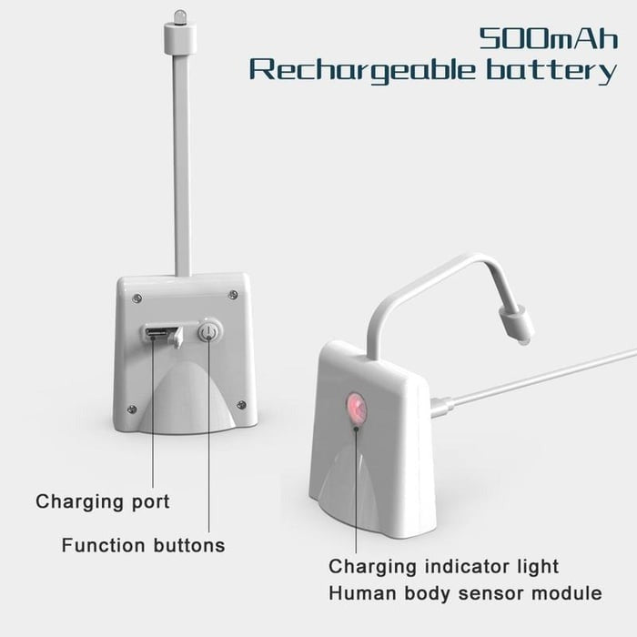 NedLed™ ToiletLight: Beweging Sensor Toilet Nacht Licht