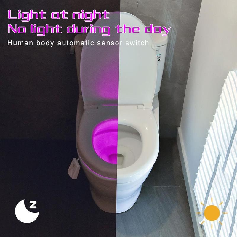 NedLed™ ToiletLight: Beweging Sensor Toilet Nacht Licht