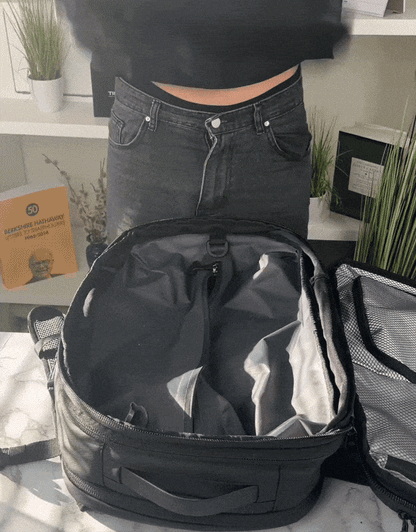 Reisrugzak met Vacuümcompressie – 17” Laptop & Grote Capaciteit