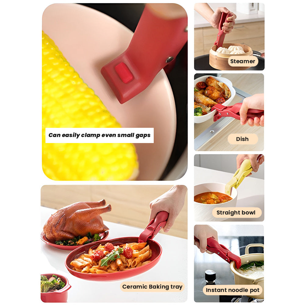 GripClip 1+1 GRATIS: Multifunctioneel Warmte Hittebestendig Keuken Clip Houder