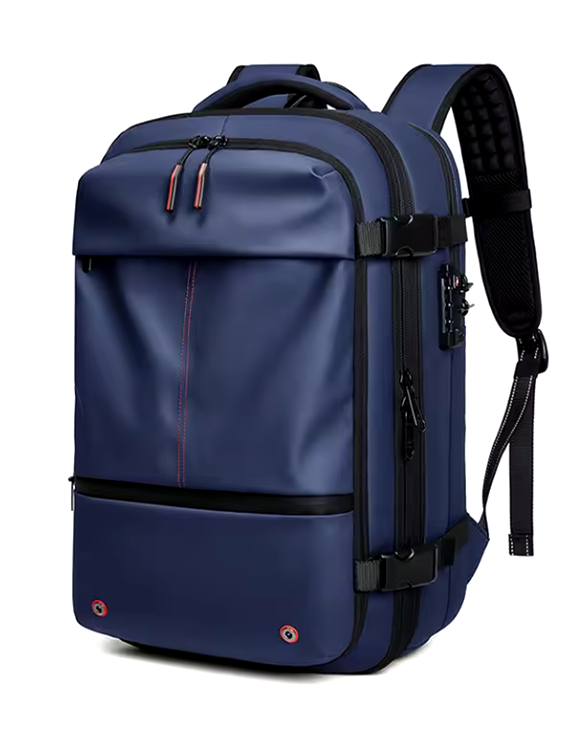 Reisrugzak met Vacuümcompressie – 17” Laptop & Grote Capaciteit