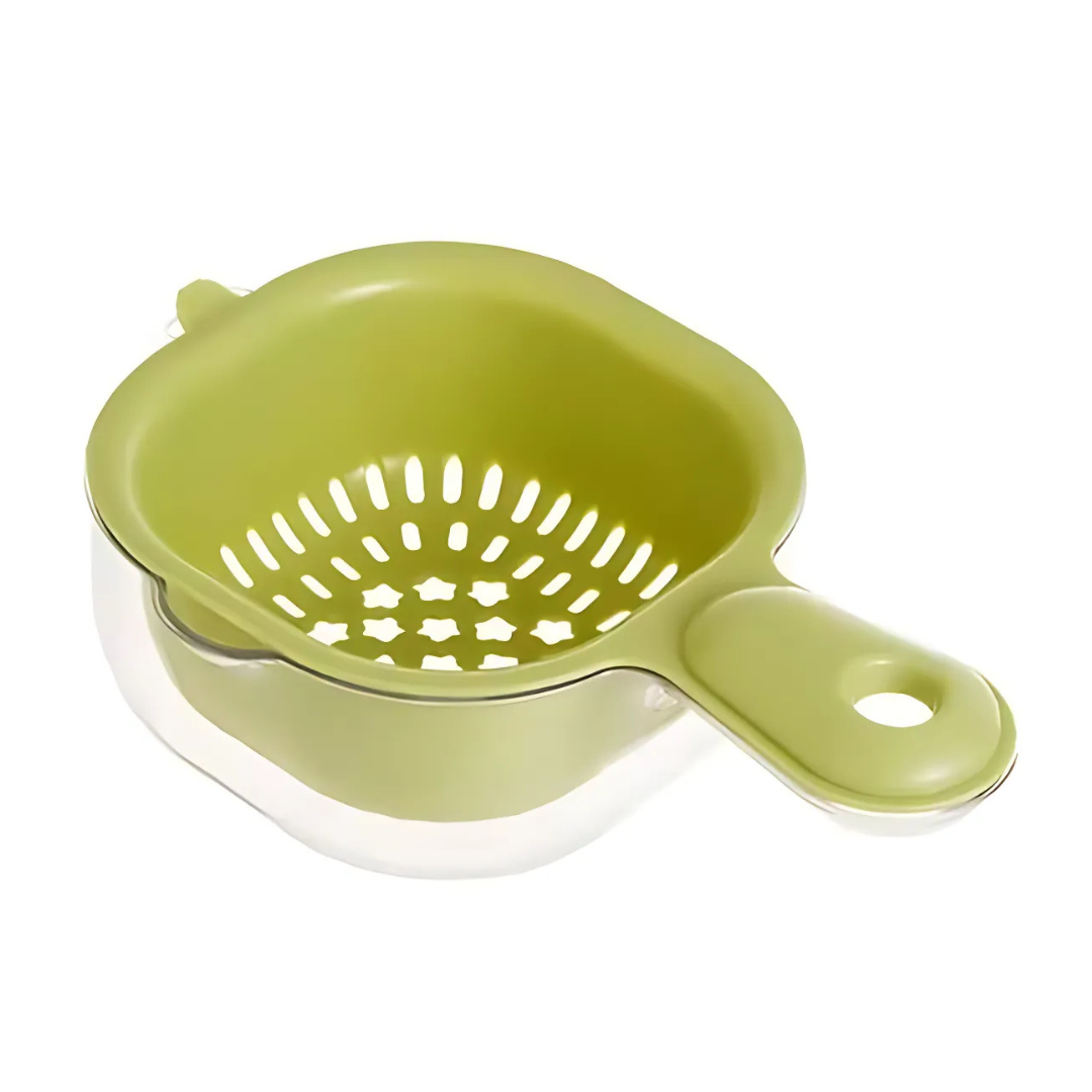 MiniDrain: Minikeuken Afdruiprek Mand met Handvat