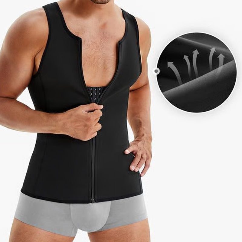 Trainingvest Heren – Buik Plat Effect & Rugsteun | Comfort & Compressie