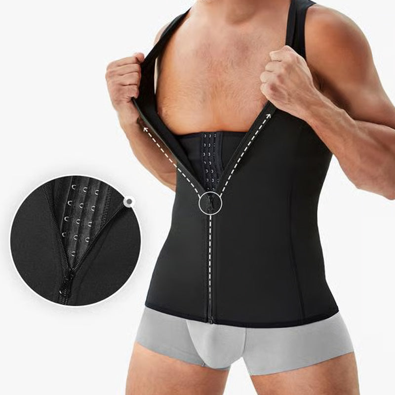 Trainingvest Heren – Buik Plat Effect & Rugsteun | Comfort & Compressie