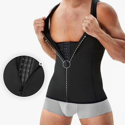 Trainingvest Heren – Buik Plat Effect & Rugsteun | Comfort & Compressie